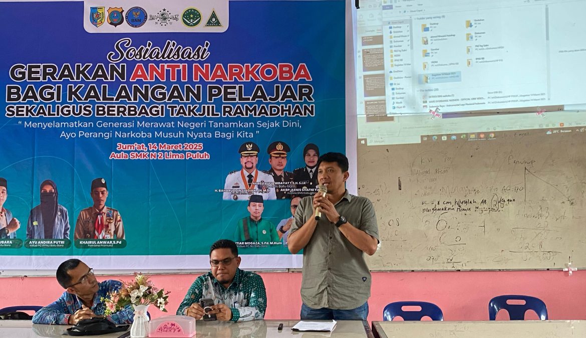 Sat Narkoba Polres Batu Bara Sosialisasi Gerakan Anti Narkoba Bagi Pelajar