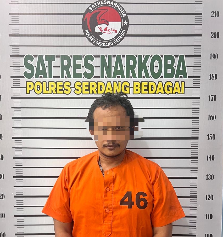 Sat Narkoba Polres Sergai Tangkap Pengedar Sabu