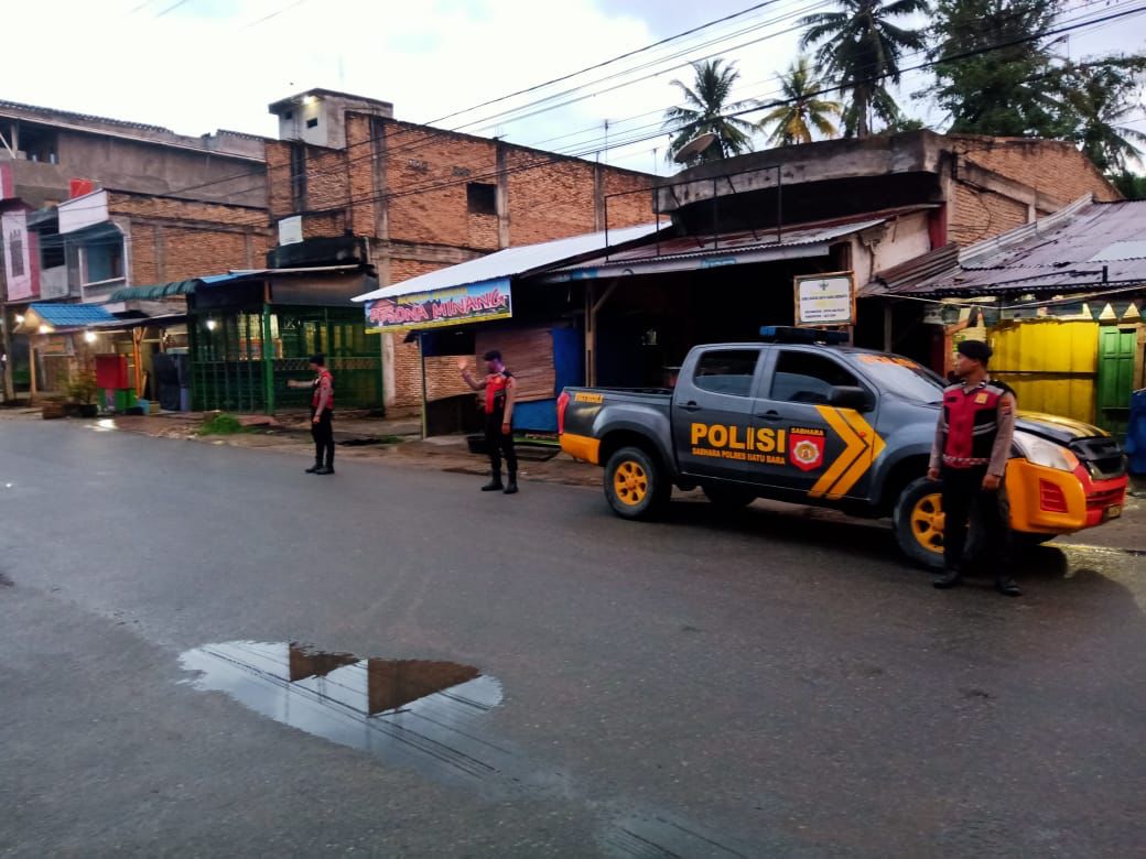 Polres Batu Bara Patroli Asmara Subuh