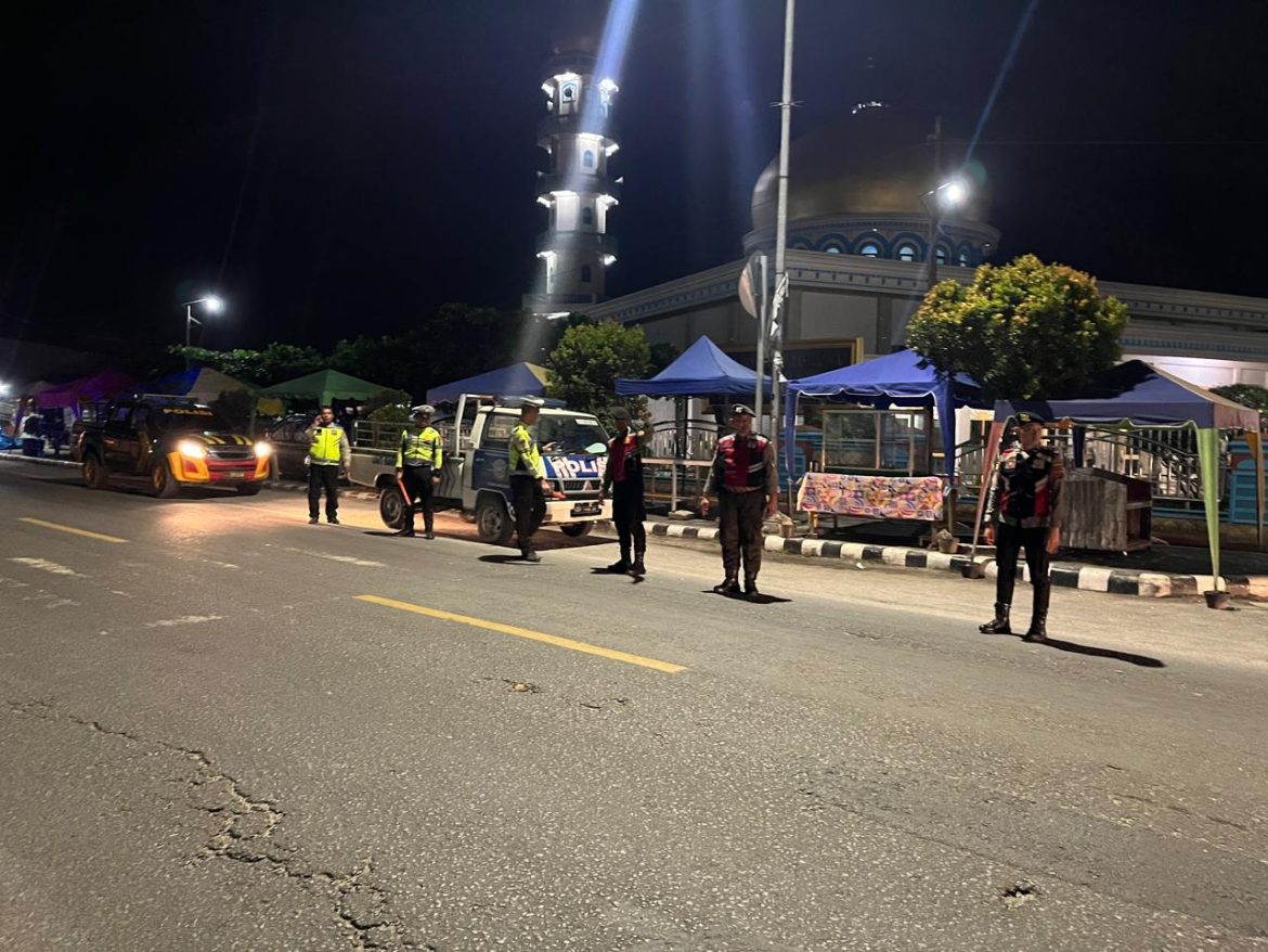 Polres Batu Bara Patroli Malam, Cegah Balap Liar dan Kejahatan Selama Ramadan