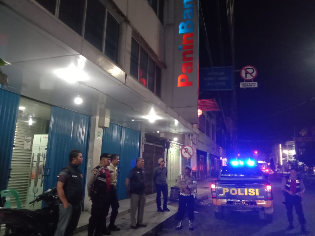 Patroli Blue Light Polres Tebing Tinggi Pengamanan Ibadah Tarawih