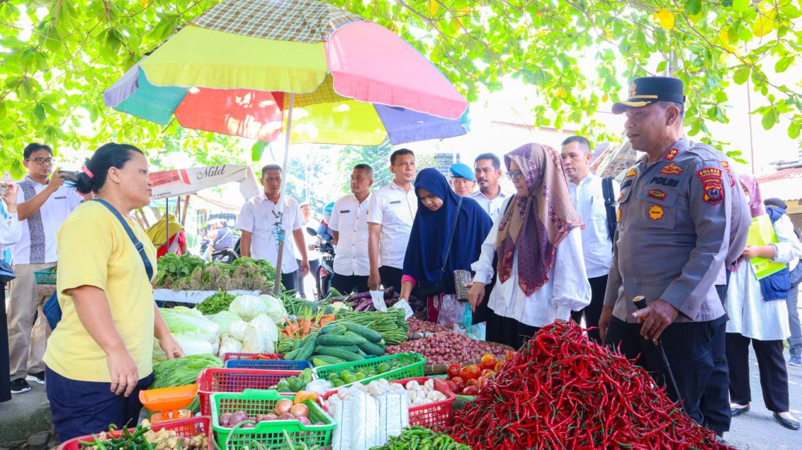 Kapolres Tebing Tinggi Cek dan Pastikan Ketersediaan Kebutuhan Pokok Selama Ramadhan