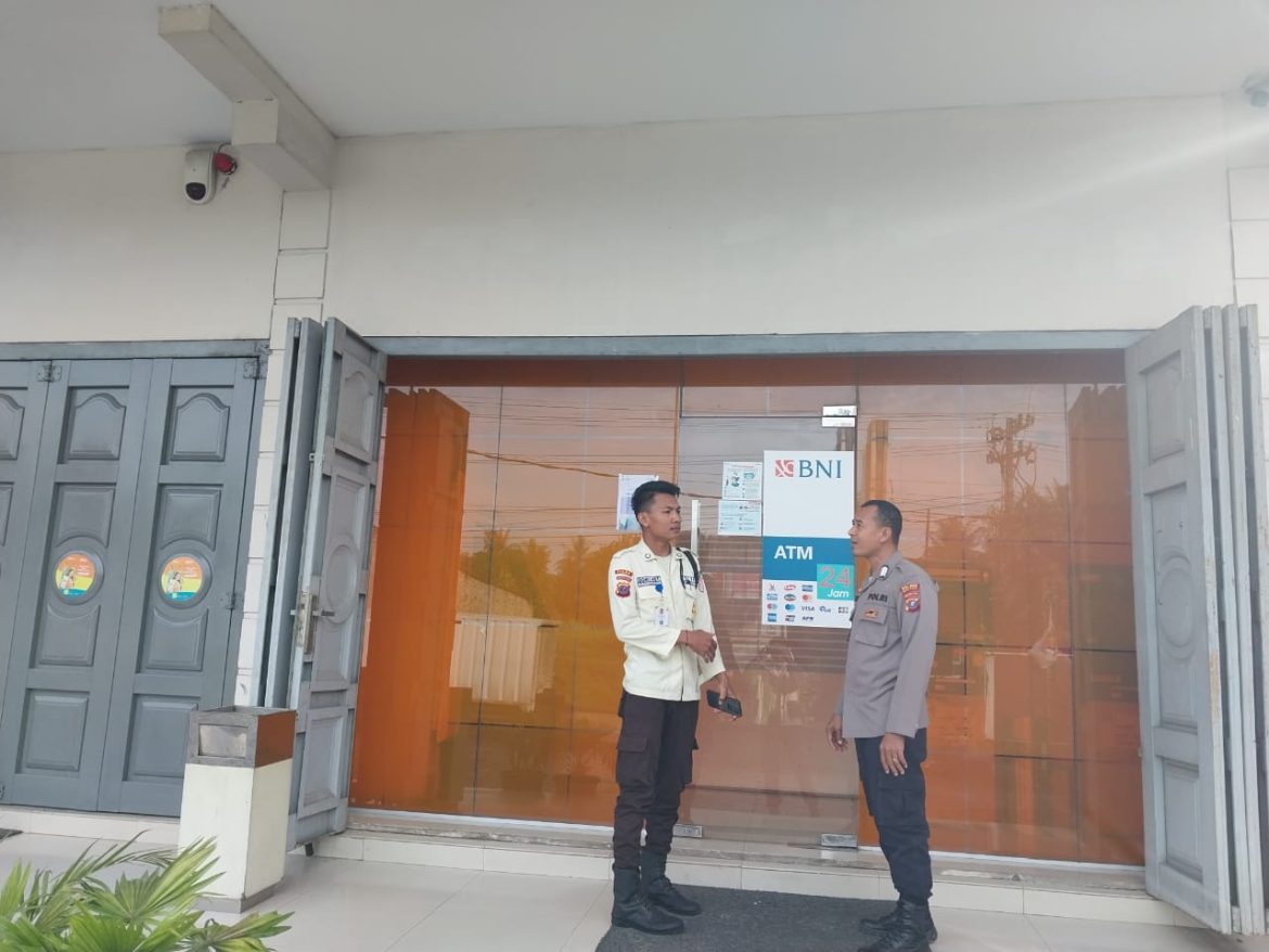 Sat Binmas Polres Batu Bara Cooling System, Ajak Security BNI Jaga Kamtibmas