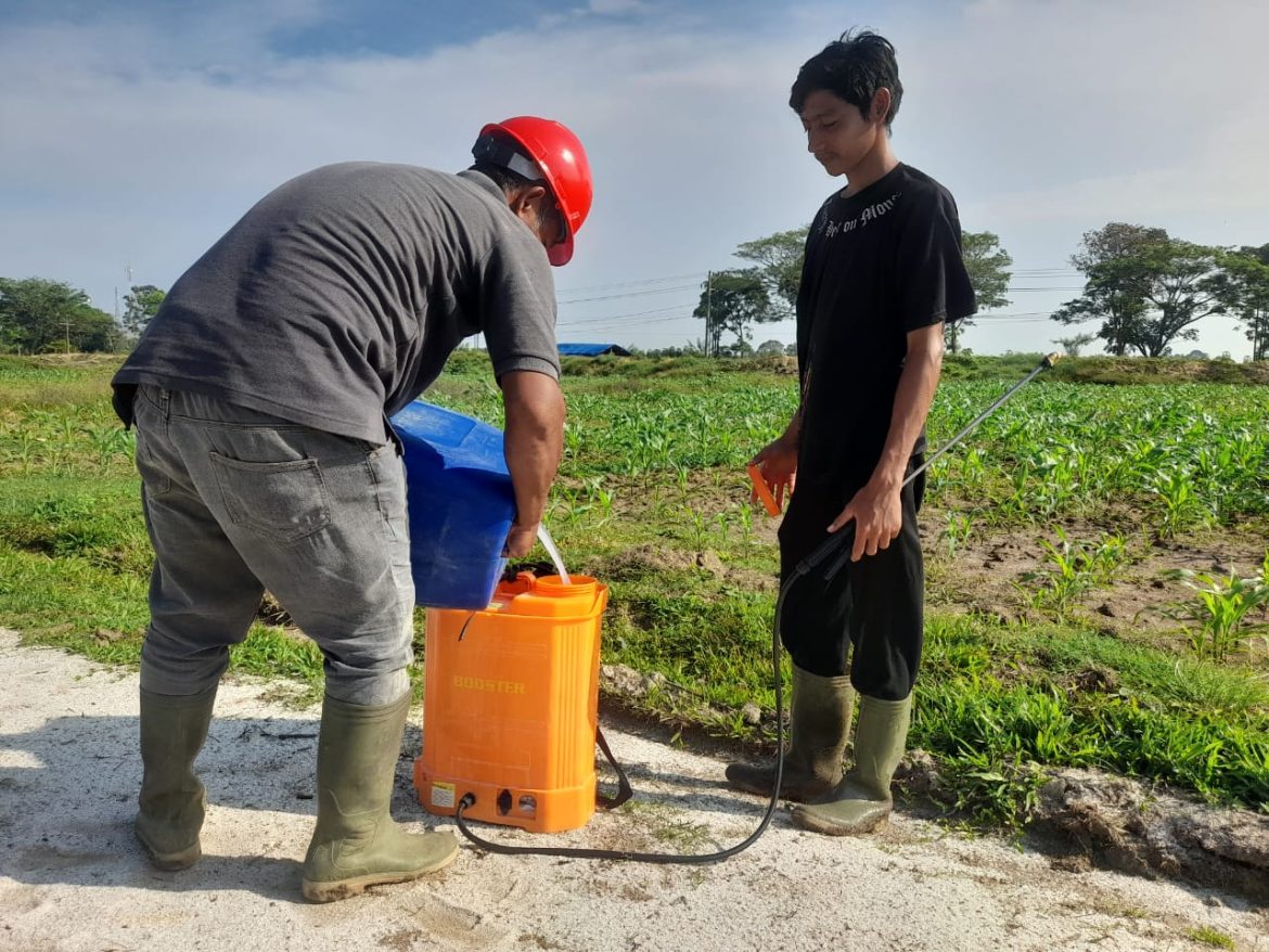 Polsek Lima Puluh, Giat Melakukan Koordinasi Serta Pengecekan Lahan Ketahanan Pangan