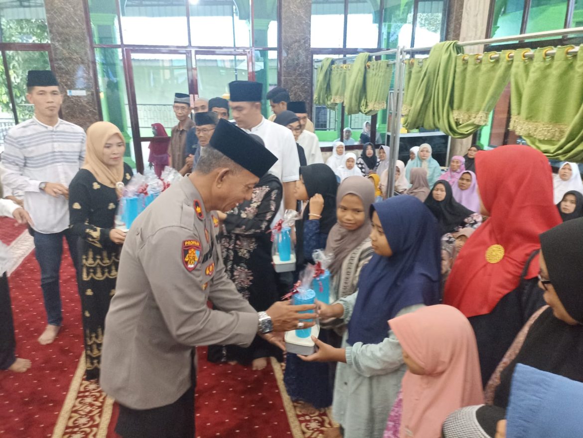 Wakapolres Tebing Tinggi Bersama Tim Safari Ramadhan Buka Puasa Bersama
