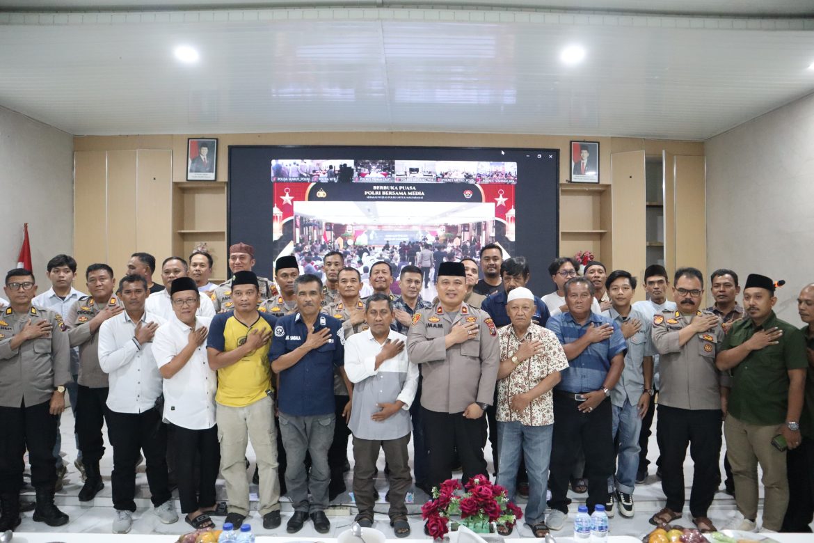 Ramadhan 1446 H Polres Batu Bara Buka Bersama Awak Media