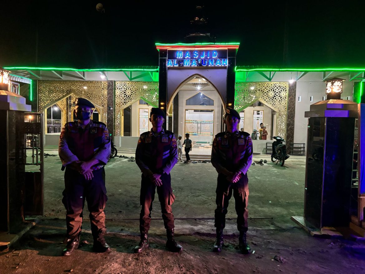 Polres Batu Bara Siagakan Personil, Pastikan Salat Tarawih Berjalan Lancar