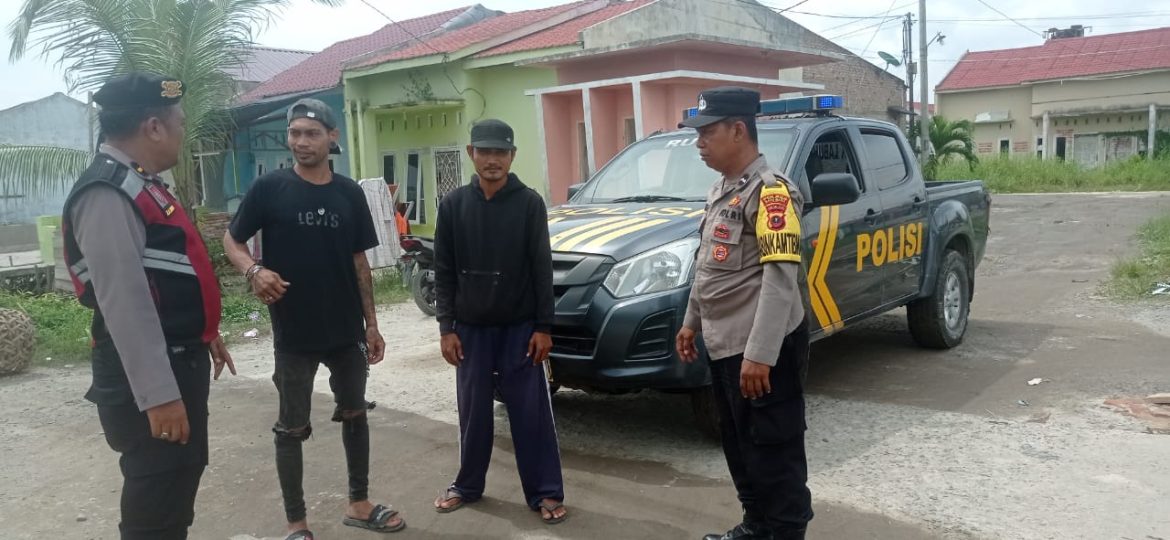 Kanit Samapta Polsek Labuhan Ruku Gelar Patroli Harkamtibmas