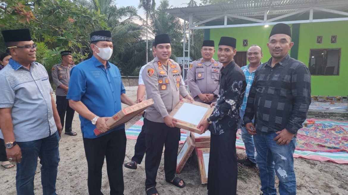 Kapolres Batu Bara AKBP Taufik Hidayat Thayeb, S.H, S.Ik Apresiasi Ketua Bapera Batubara
