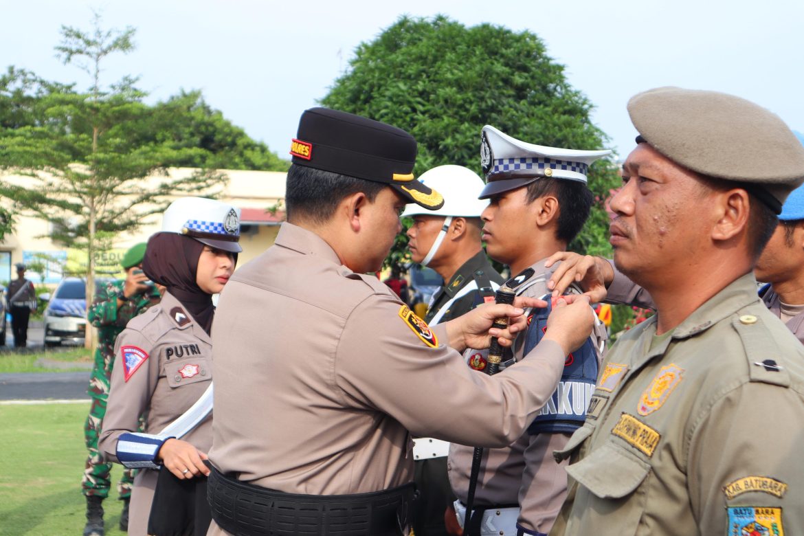 Amankan Hari Raya Idul Fitri 1446 H Polres Batu Bara Gelar Apel Pasukan Ops Ketupat Toba 2025