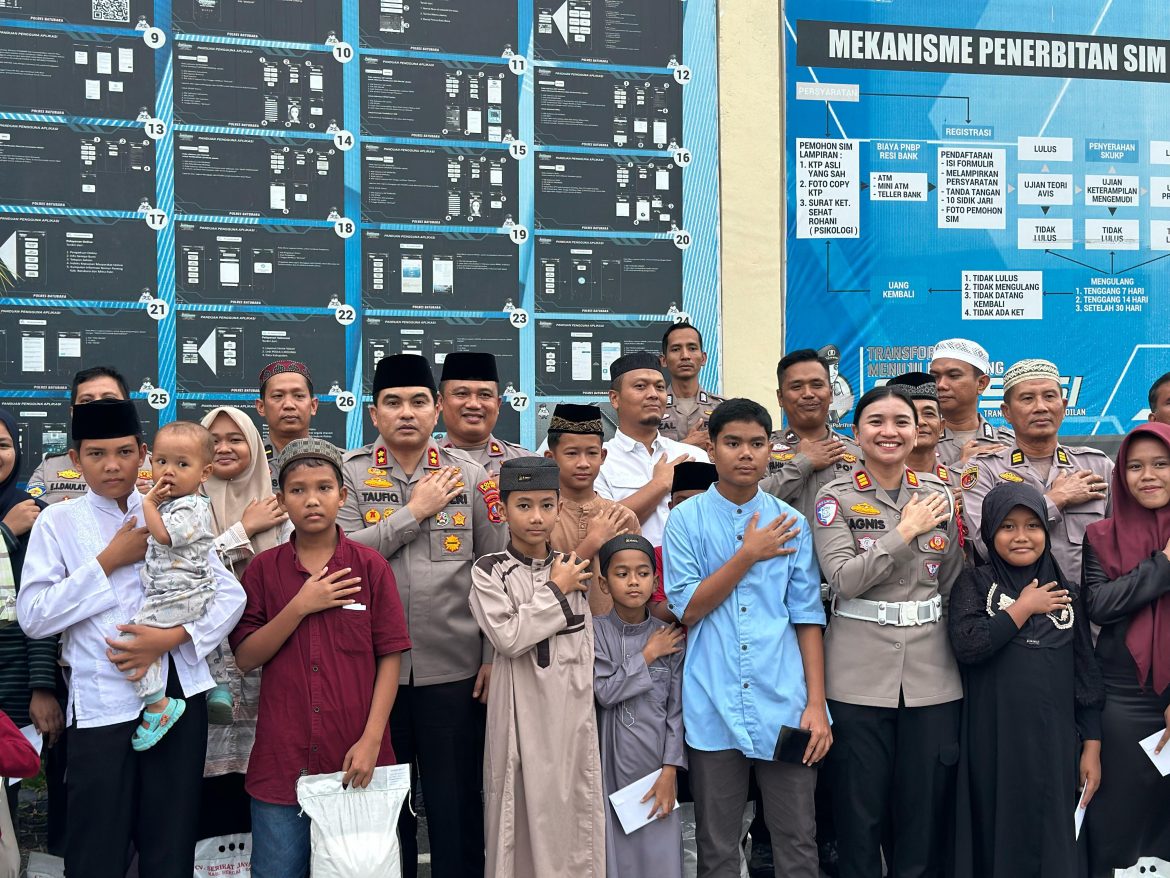 Luar Biasa Kapolres Batu Bara Ajak Anak Yatim Piatu Berdoa Dan Buka Puasa Bersama