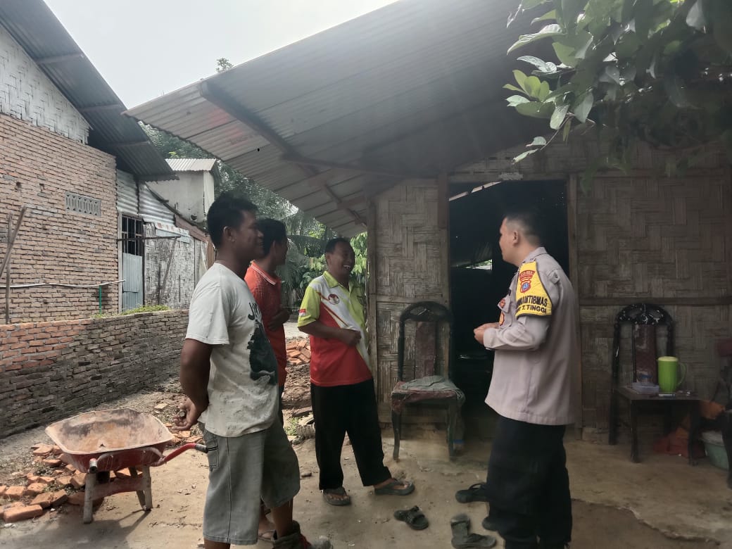 Polsek Tebing Tinggi Himbau Warga Waspada Saat Mudik