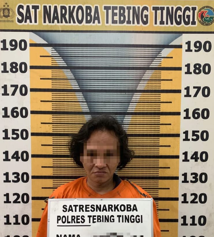 Sat Resnarkoba Polres Tebing Tinggi Gagalkan Peredaran Narkoba di Jalan Sudirman