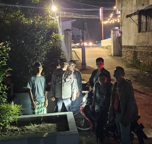 Polsek Indrapura Gelar Patroli Antisipasi Gangguan Kamtibmas