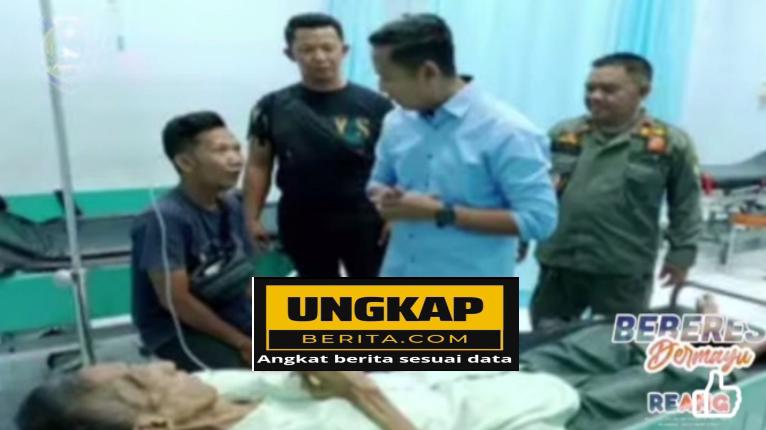 Gerak Cepat Camat Indramayu Berkolaborasi Dengan Forkopimcam Menolong Warga Yang Sakit
