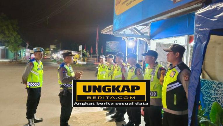 Polsek Balongan Gencarkan Patroli KRYD untuk Jaga Keamanan Jelang Lebaran
