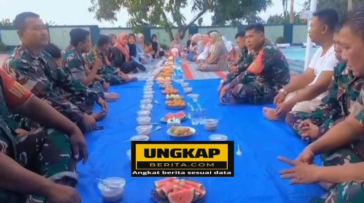 Jalin Silaturahmi, Keluarga Besar Koramil 1607/Sliyeg Gelar Buka Puasa Bersama