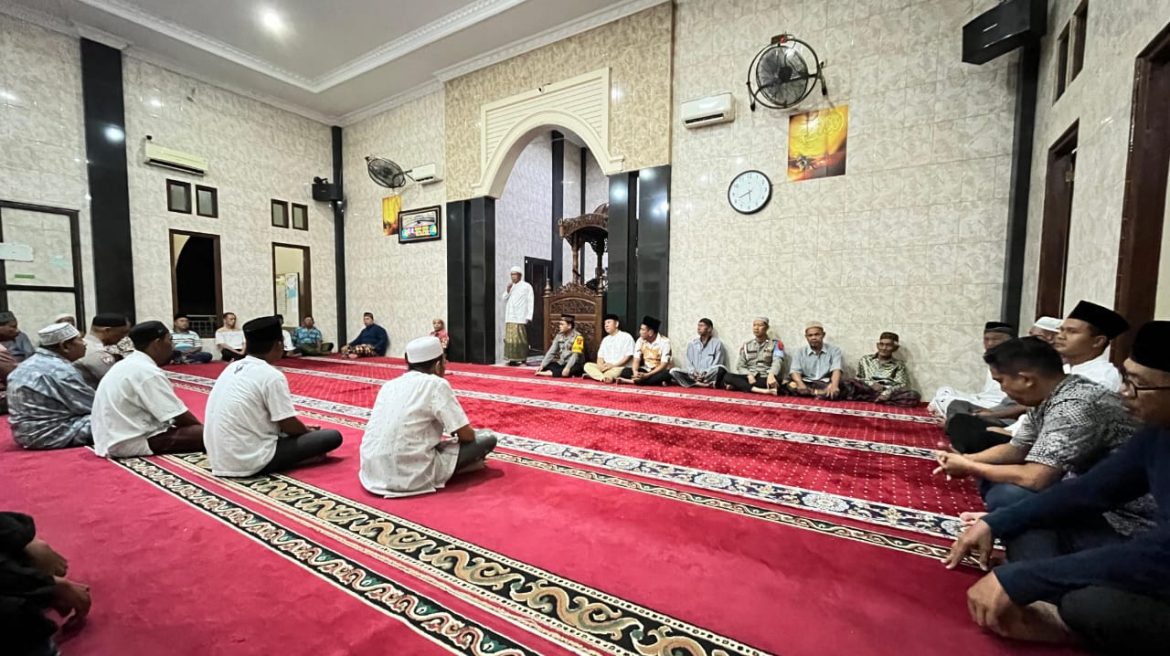 Safari Subuh Polres Sergai Ajak Masyarakat Jaga Kamtibmas Jelang Lebaran