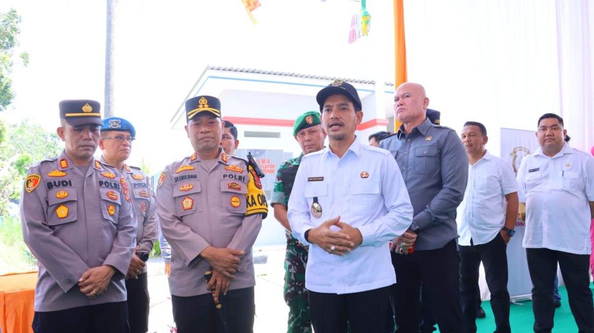 Kapolres Tebing Tinggi Bersama Forkopimda Tinjau Kesiapan Pos Pam Operasi Ketupat Toba 2025