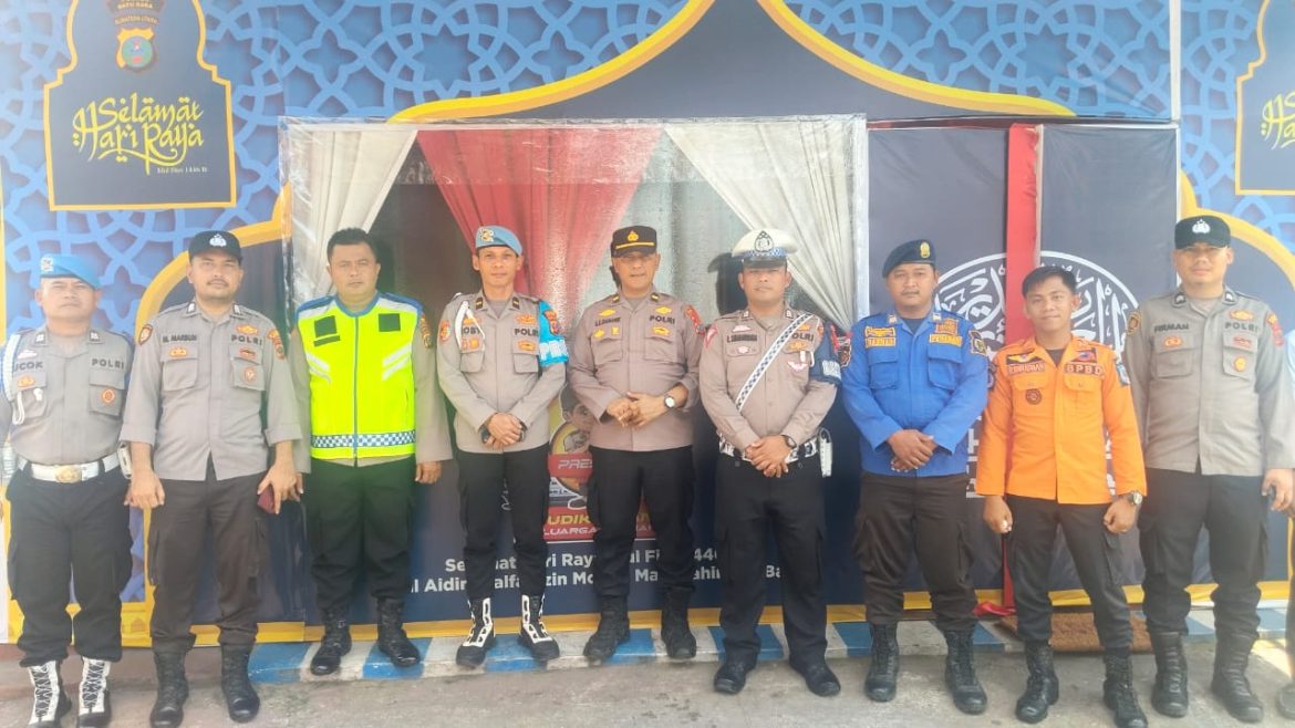 Polres Batu Bara Pastikan Kesiapan Pos Pam II Simpang Empat Lima Puluh