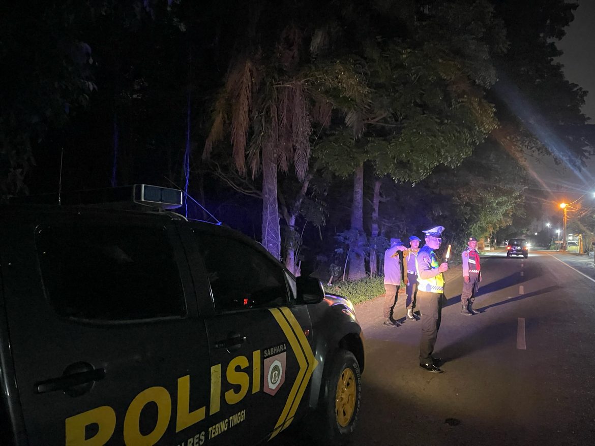 Polres Tebing Tinggi Intensifkan Patroli Asmara Subuh Cegah Gangguan Kamtibmas