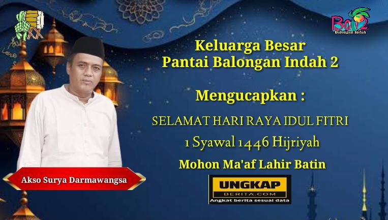 Selamat Hari Raya Idul Fitri 1 Syawal 1446 Hijriyah