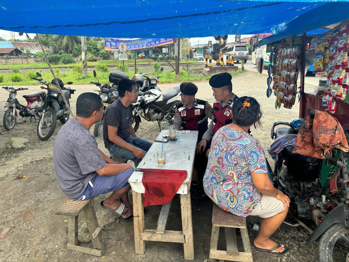 Sat Samapta Polres Batu Bara Laksanakan Patroli, Sentuh Masyarakat Melalui Himbauan Kamtibmas