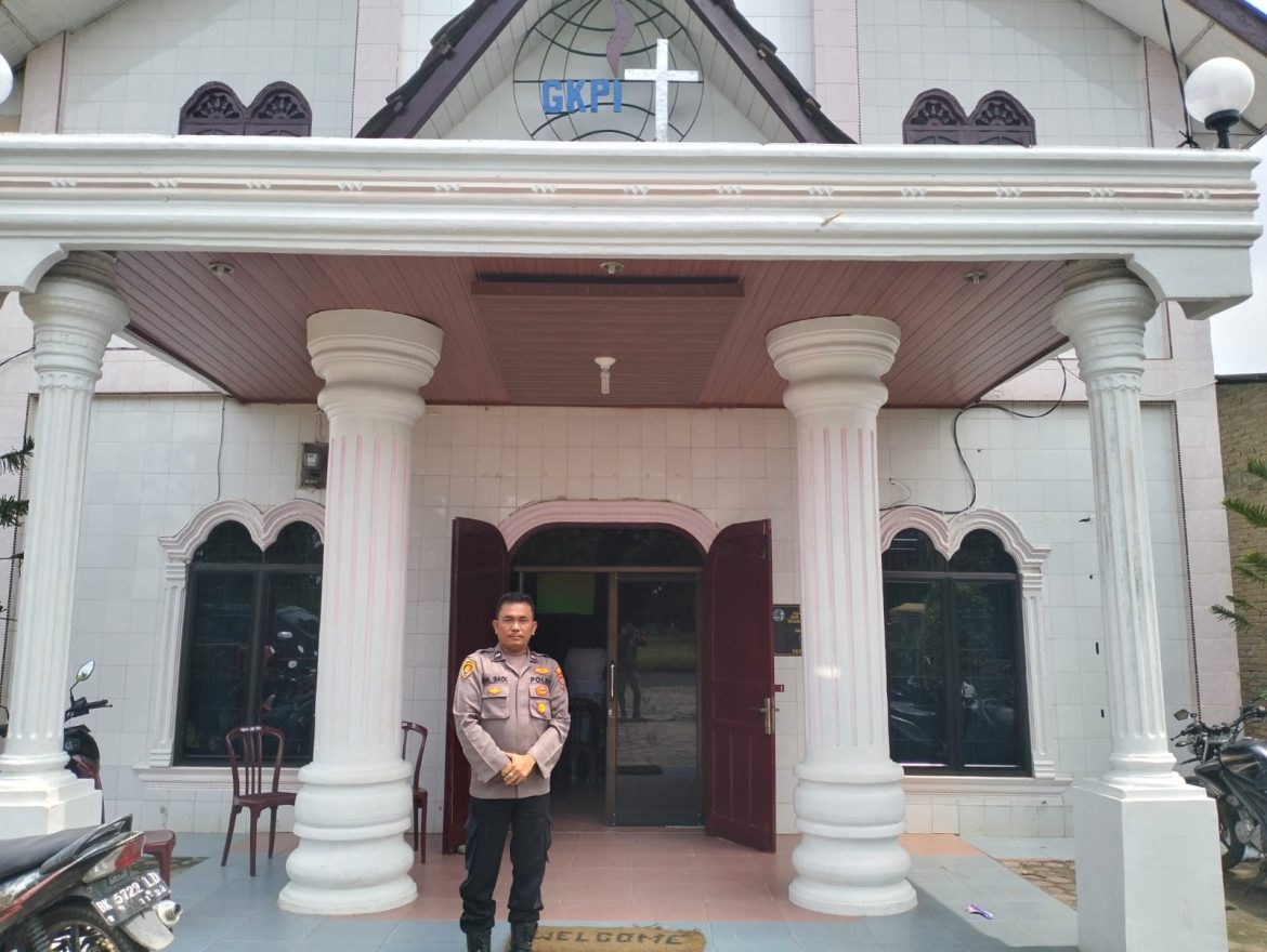 Sat Samapta Polres Batu Bara Gelar Patroli dan Pengamanan Gereja