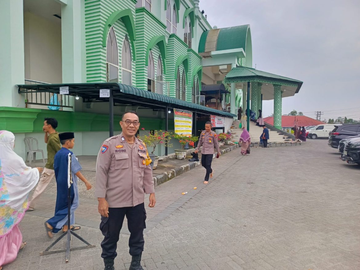 Amankan Sholat Idul Fitri, Polres Tebing Tinggi Jamin Keamanan Ibadah