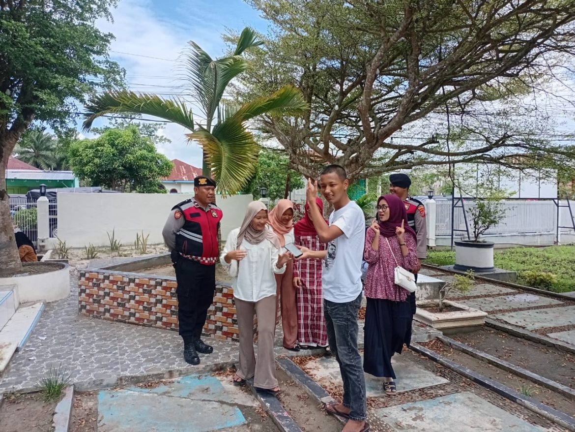 Sat Samapta Polres Batu Bara Cooling System, Sampaikan Pesan Kamtibmas