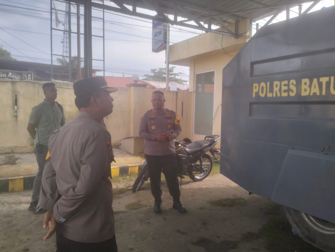 Kapolres Batu Bara AKBP Doly Nelson H.H. Nainggolan, S.H, M.H Cek Randis Operasional