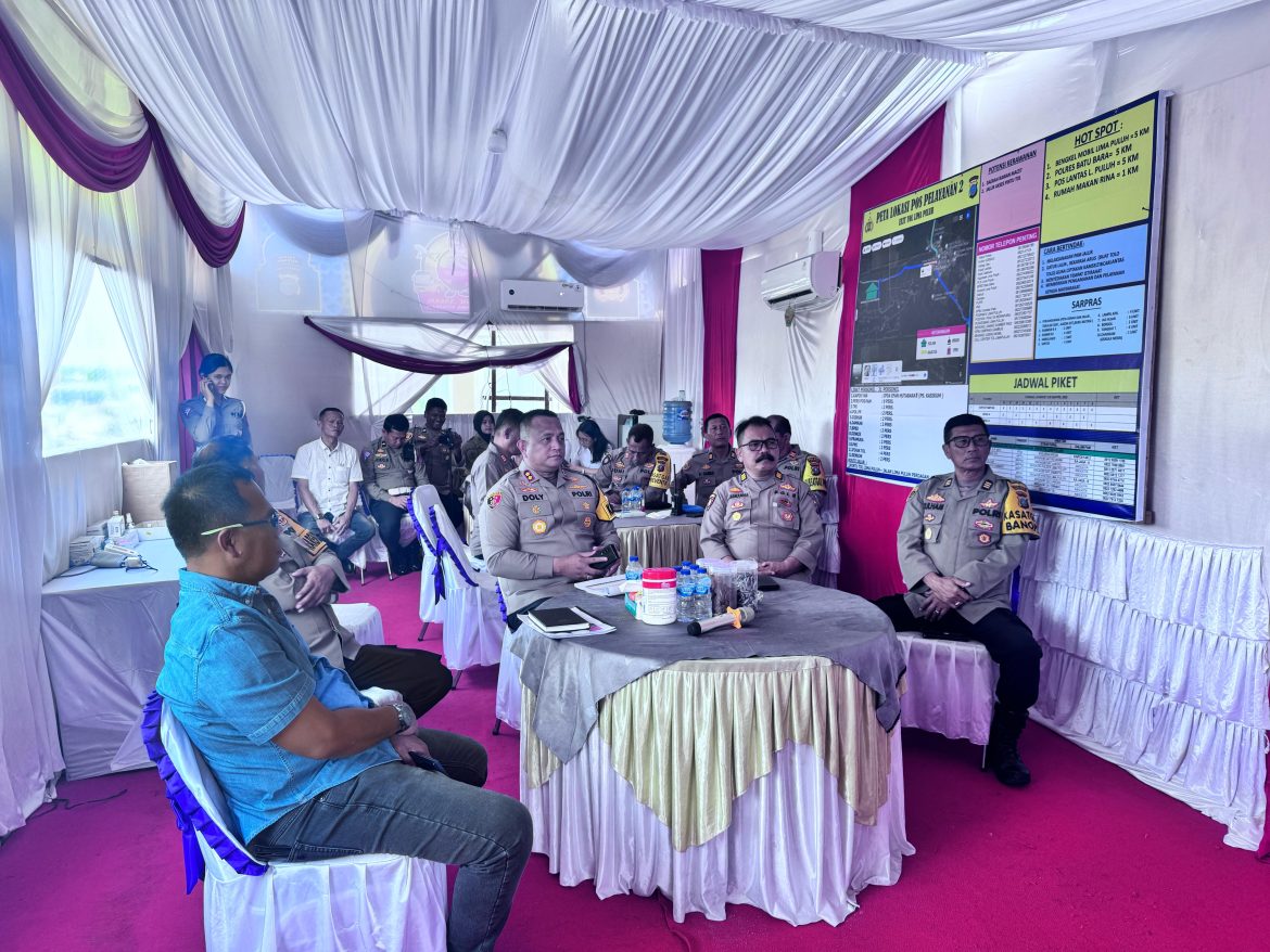Ops Ketupat Toba 2025 Kapolres Batu Bara Zoom Meeting bersama Kapolda Sumut