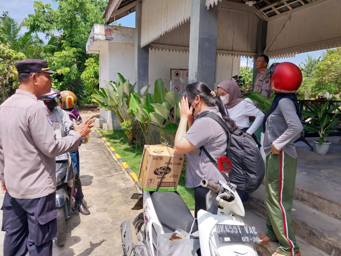 Sat Binmas Polres Batu Bara Sambang dan Cooling System Kamtibmas