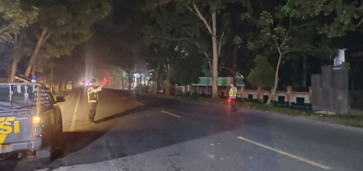 Polsek Padang Hulu Patroli Blue Light, Tingkatkan Keamanan dan Cegah Kejahatan