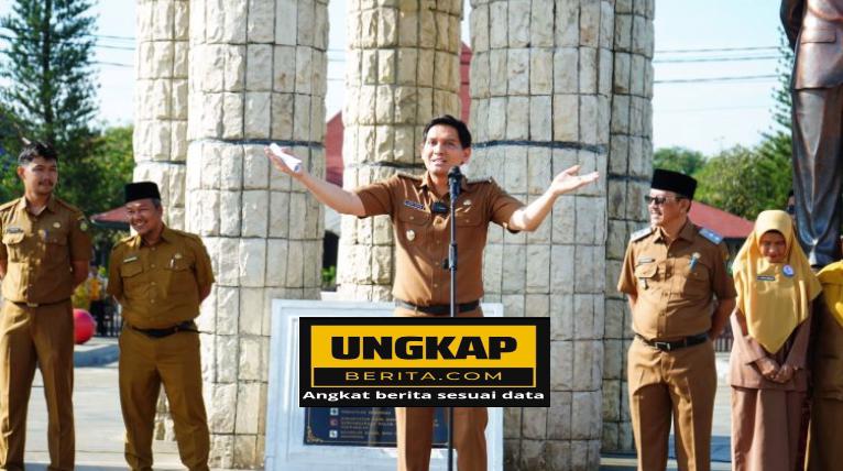 Apel Pagi Peningkatan Kinerja ASN, Bupati Lucky Hakim: Tingkatkan Layanan Publik