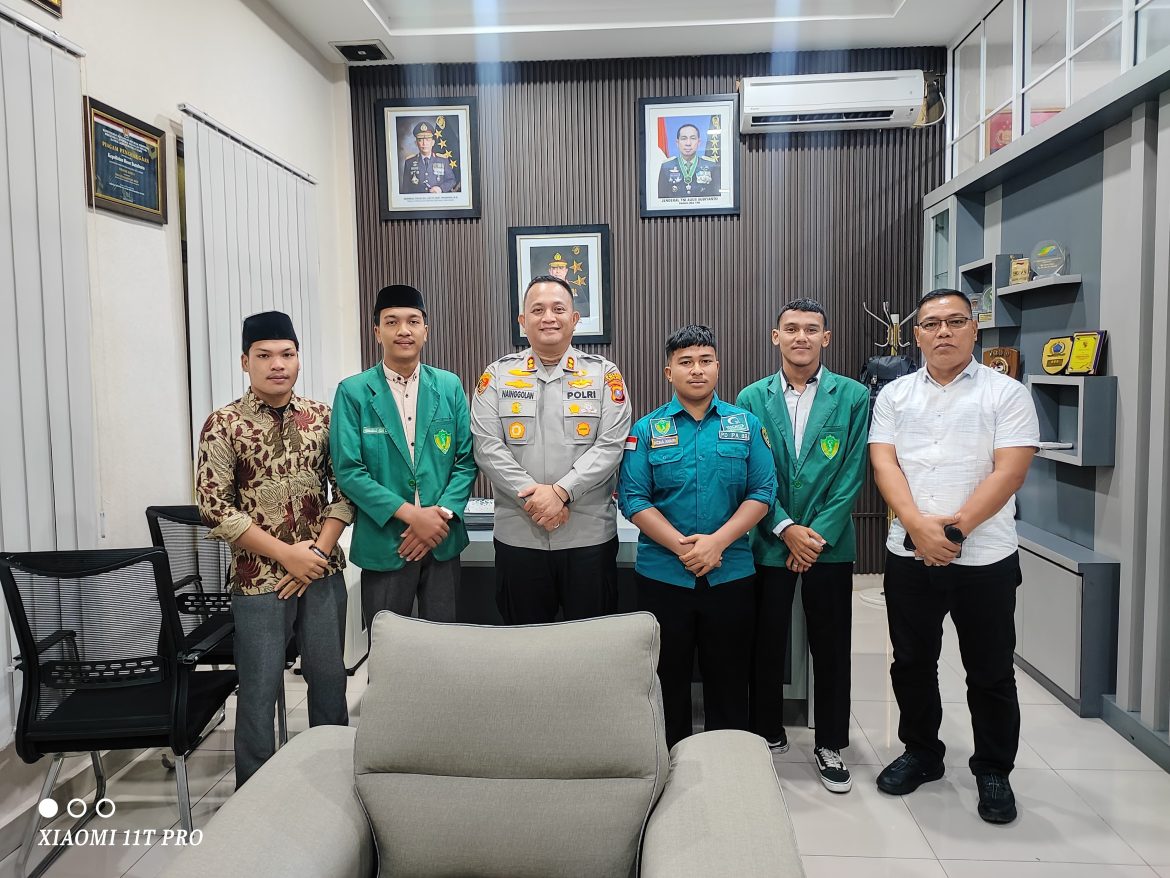 Kapolres Batu Bara Sambut Audiensi Mahasiswa Ikatan Pelajar Al-Wasliyah, Suasana Penuh Keakraban