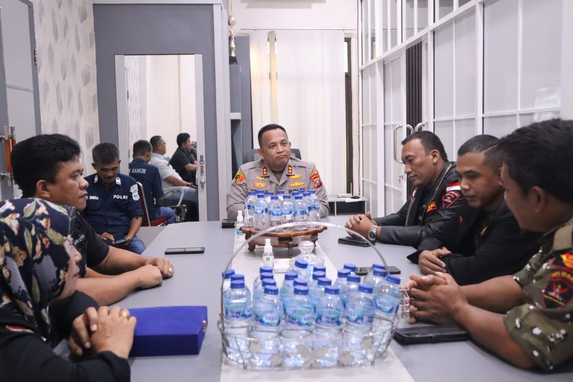 Kapolres Batu Bara Terima Silahturahmi DPD GRIB Jaya Sumut dan DPC GRIB Jaya Batu Bara