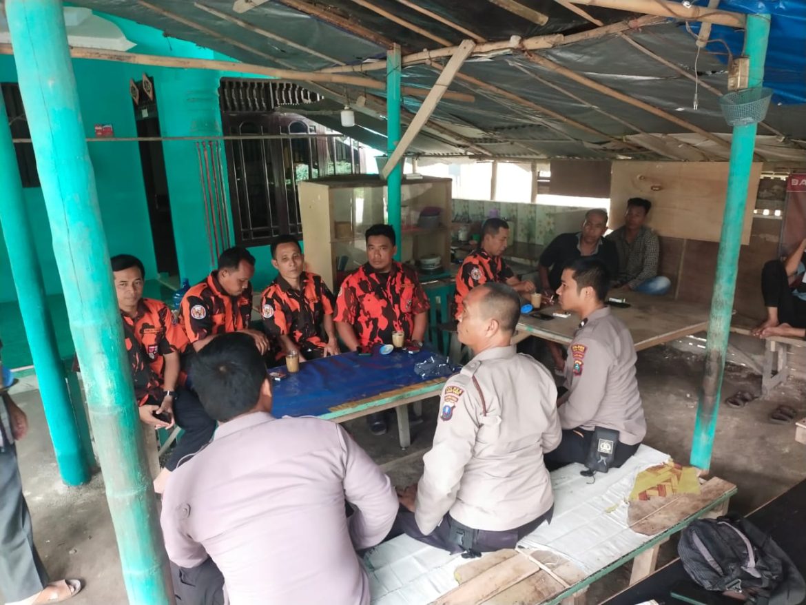 Himbau Jaga Kamtibmas, Polres Tebing Tinggi Sambangi Ormas Pemuda Pancasila