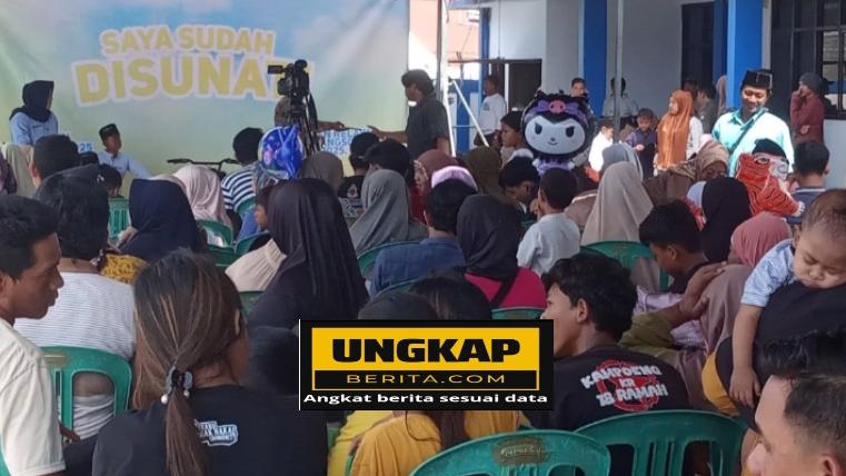 Semarak Pesta Laut Nadran Karangsong Gelar Khitanan massal