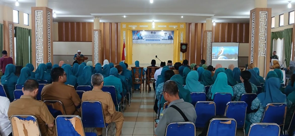 Kapolsek Padang Hilir Hadiri Pengukuhan Pengurus TP PKK Kota Tebing Tinggi Tahun 2025-2030