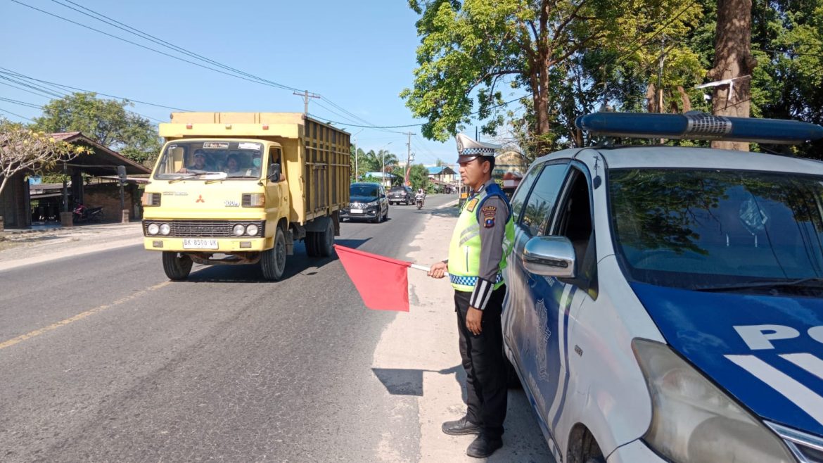 Sat Lantas Polres Batu Bara Patroli Arus Lalulintas Terkini