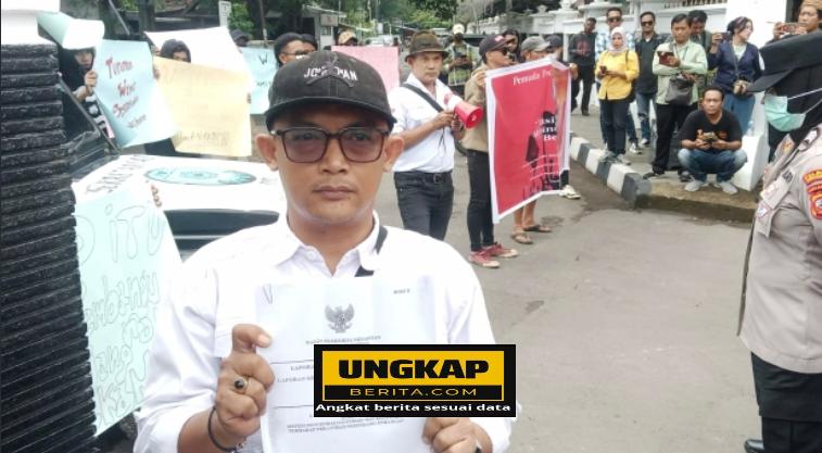 ‎Aksi PPPI Gelar Unjuk Rasa di Pendopo dan DPRD Indramayu, Tuntut Penegakan Hukum Kasus Korupsi