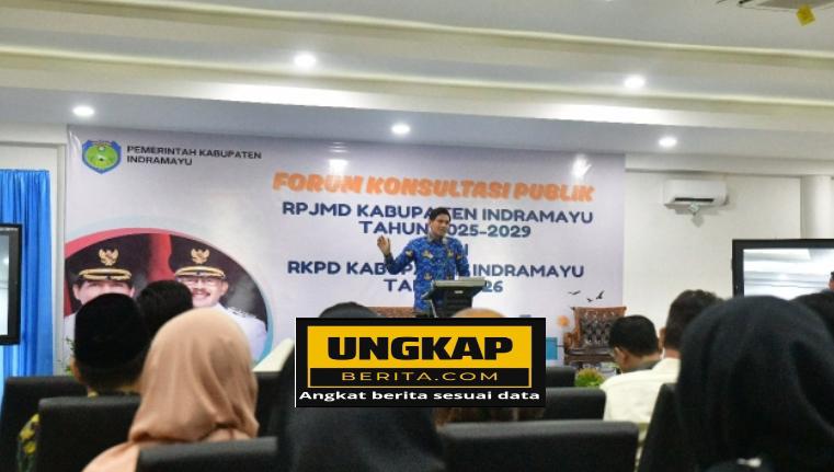 Forum Konsultasi Publik, Bupati Lucky Hakim Ajak Seluruh Pihak Ambil Peran Sukseskan Pembangunan di Kabupaten Indramayu