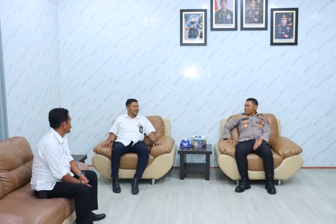 Pererat Hubungan Kelembagaan, Kapolres Tebing Tinggi Terima Audiensi Ketua Pengadilan Agama