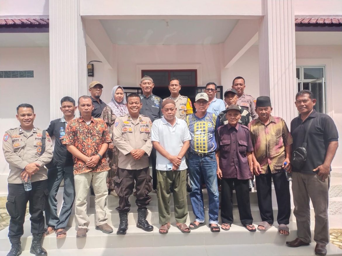 Terkait Sabung Ayam, Sat Binmas Polres Tebing Tinggi Koordinasi dengan Lurah dan Tokoh Masyarakat