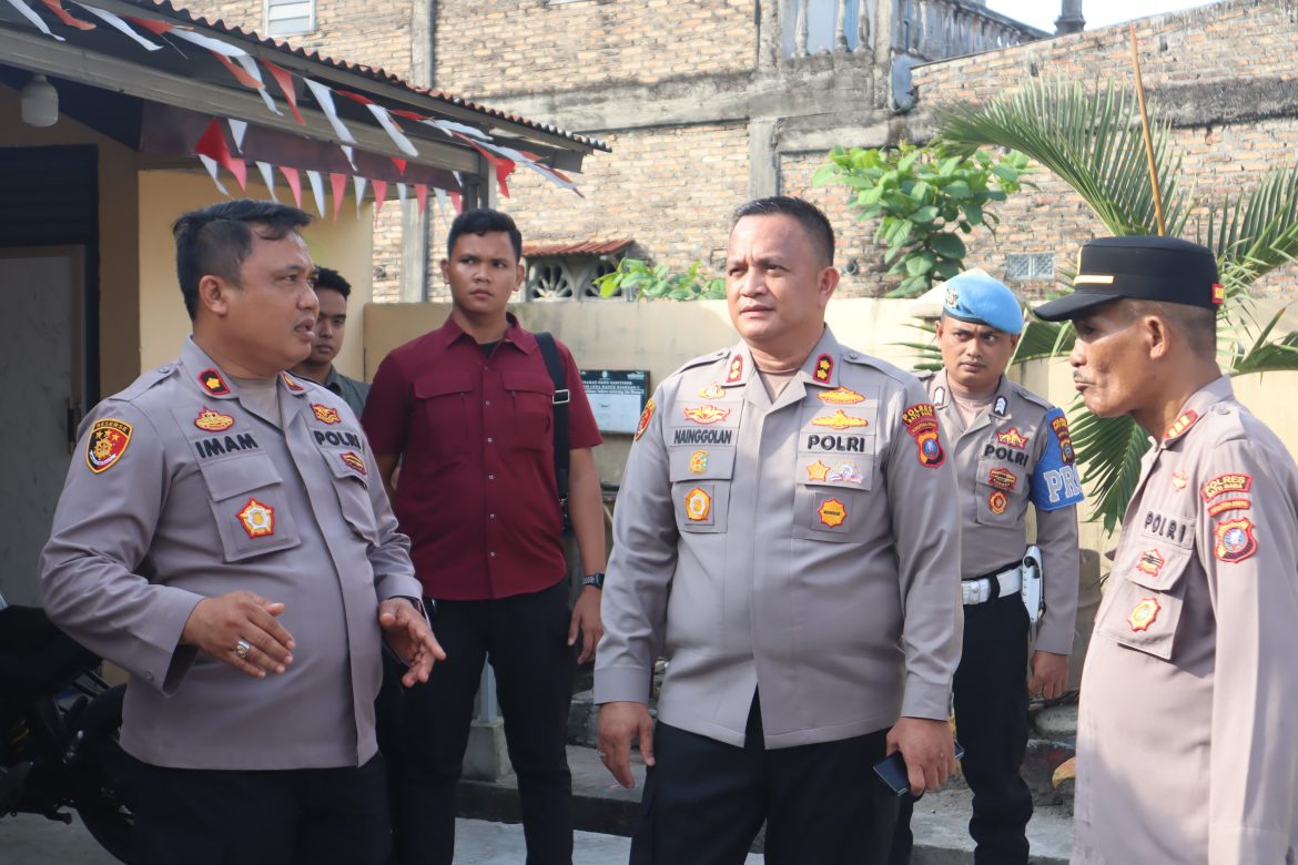 Kapolres Batu Bara Cooling System di Polsek Medang Deras