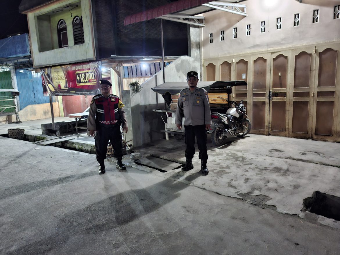 Antisipasi Gemot, Polsek Medang Deras Patroli Disejumlah Lokasi