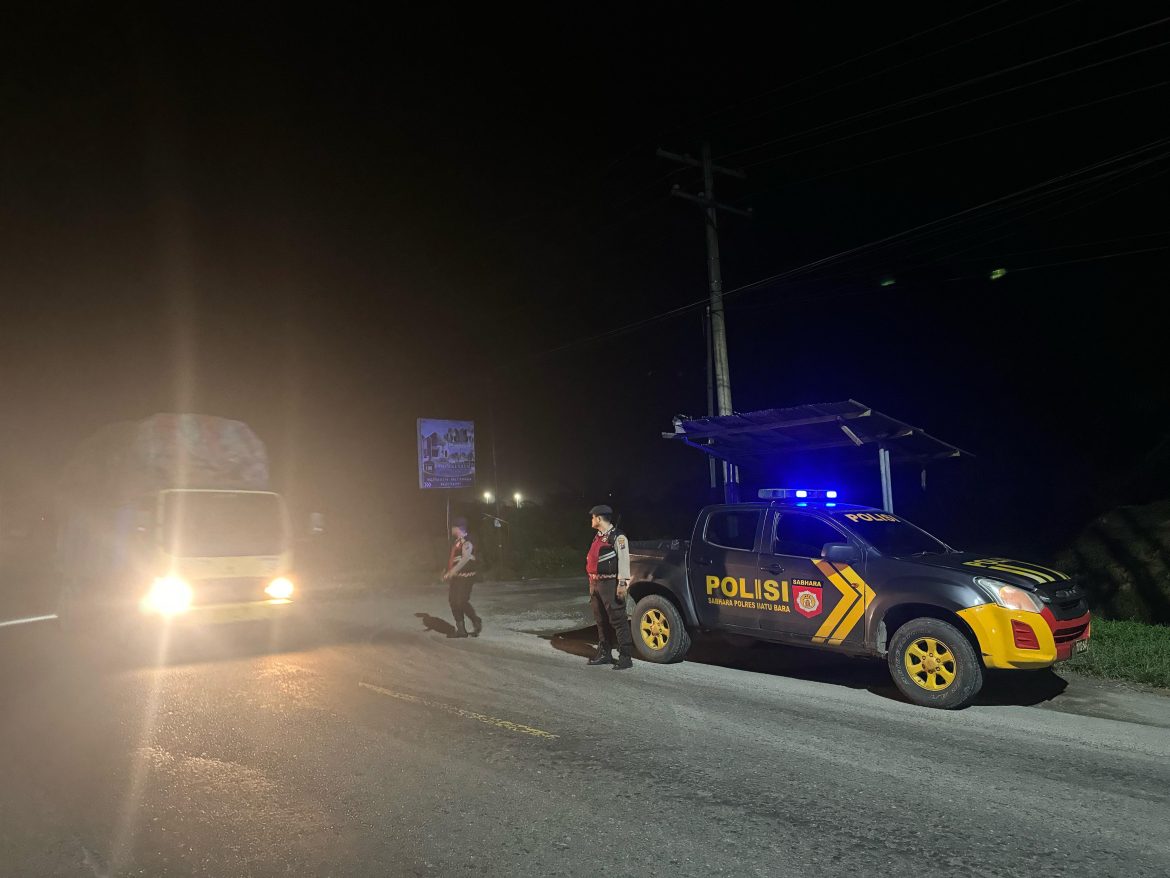 Sat Samapta Polres Batu Bara Cegah Kejahatan Jalanan Lewat Patroli Kota Presisi
