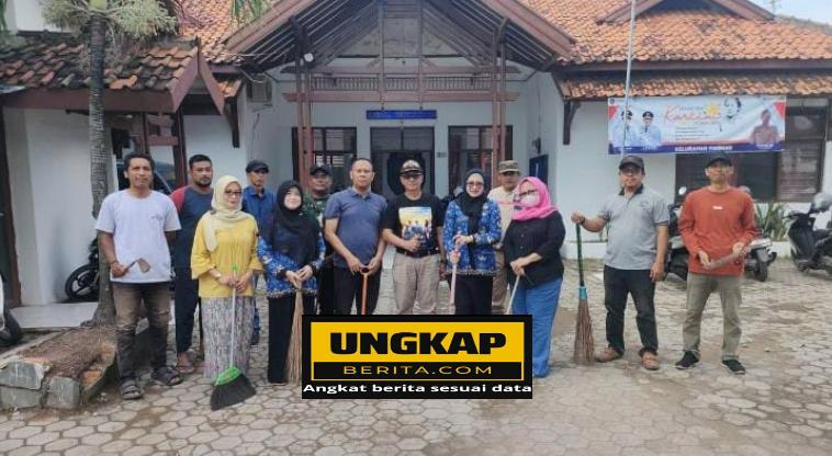 Lurah Paoman Bangun Kesadaran Menjaga Lingkungan di Kantor Kelurahan
