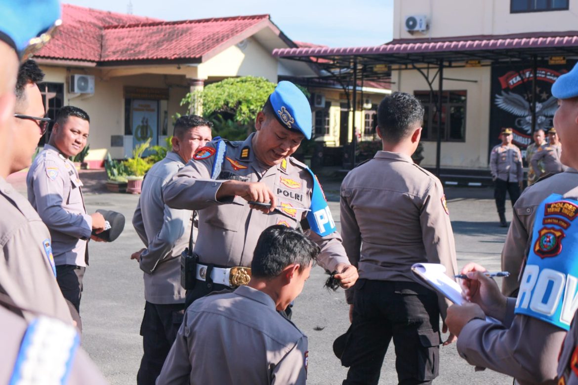 Polres Tebing Tinggi dan Bid Propam Polda Sumut Gelar Ops Gaktibplin
